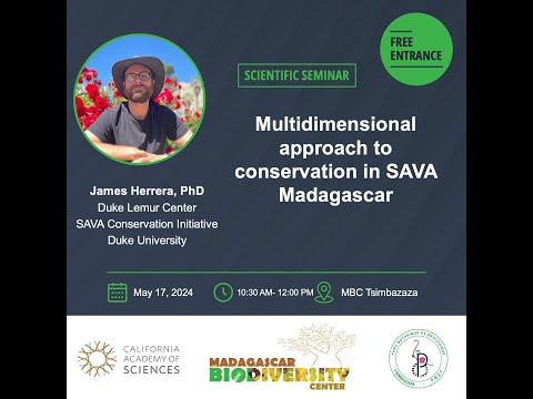 James Herrera: Multidimensional approach to conservation in SAVA Madagascar