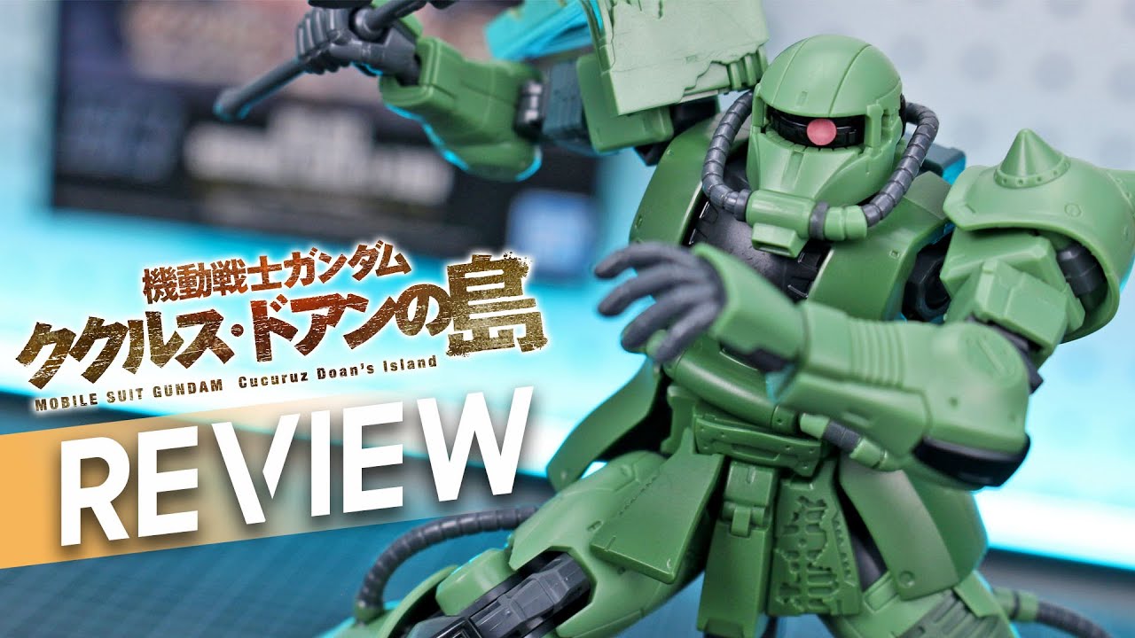 P-Bandai HG Cucuruz Doan's Zaku II - Gundam Cucuruz Doan's Island UNBOXING and Review!