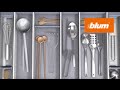 ORGA-LINE: cooking utensils close at hand near the stove | Blum