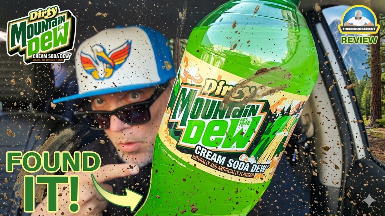 Dirty Mountain Dew® Cream Soda Dew Review! ⛰️ | How DIRTY Is It? | theendorsement