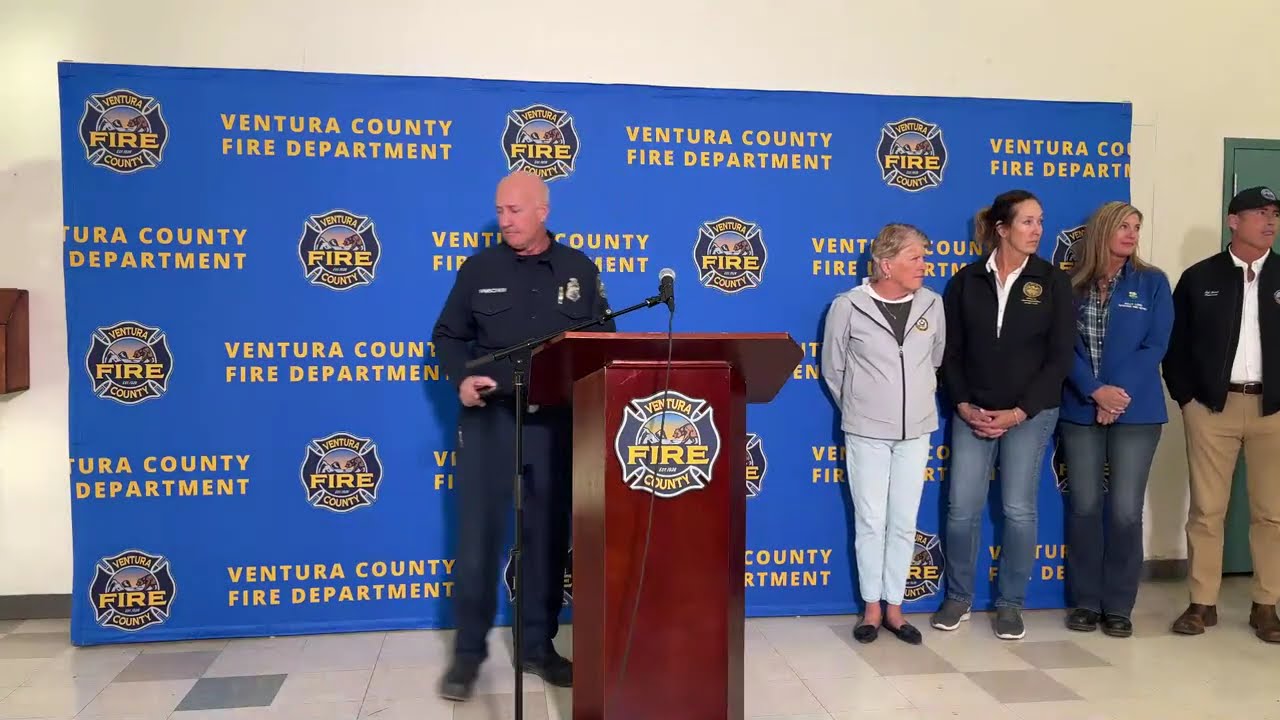 Mountain Fire Press Conference