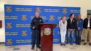 Mountain Fire Press Conference