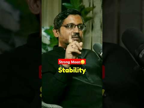 Strong Moon 🌕 in Horoscope Provide Inner Stability Explained by Rajarshi Nandy