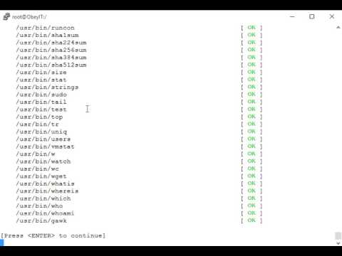 How to scan for rootkits and other potentially harmful in Linux exploits systems ~~ rkhunter