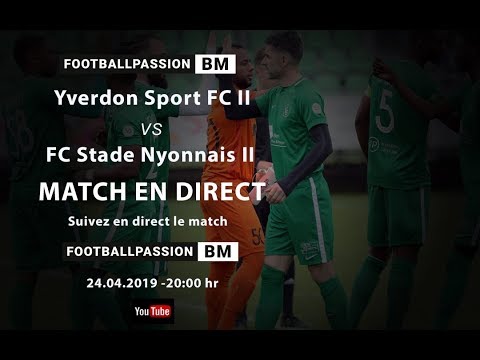 Yverdon Sport FC II - FC Stade Nyonnais II-coupe - coupe des actifs - 1/2 de finale