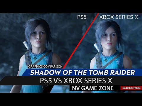Shadow Of The Tomb Raider | PS5 VS Xbox Series X | Graphics Comparison | Xbox Series X vs PS5