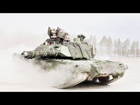 Watch This 60+ Tons M1A2 Abrams Tank Dance