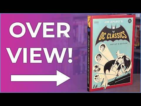 Jim Aparo's DC Classics Artist's Edition Overview | Batman | Spectre |  Brave and the Bold
