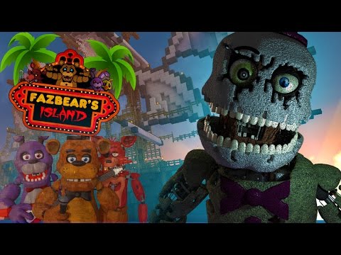 Minecraft - FNAF ISLAND #4 THE GHOST SHIP (Five nights at freddy's roleplay)