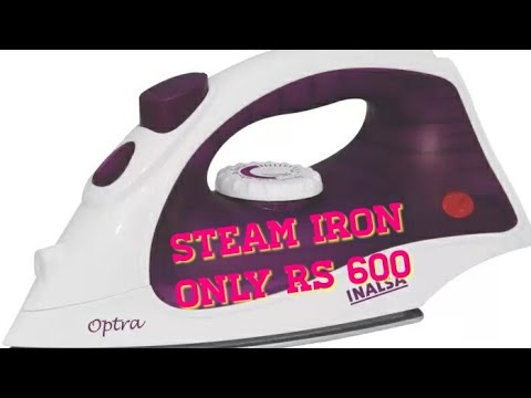 Inalsa Optra Steam Iron Unboxing