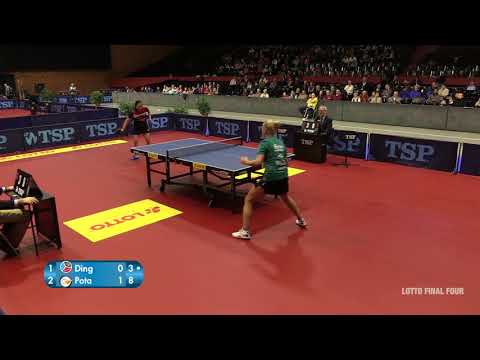 LOTTO Final Four 2018-Halbfinale: Georgina Pota - Ding Yaping (14.1.2018)