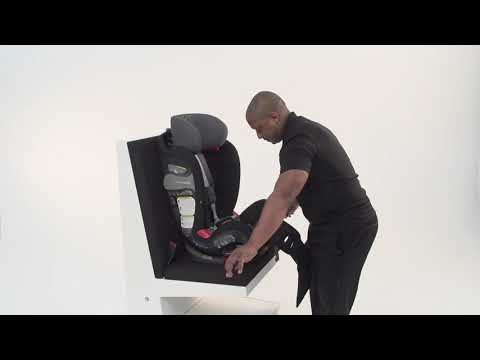 Eternis S Rear Facing Installation with Lower Anchors