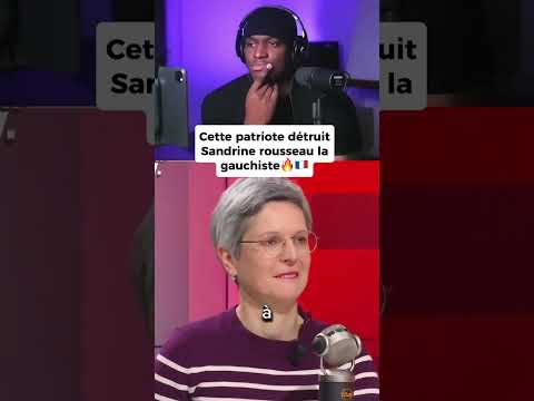 Sandrine Rousseau gets a proper dressing-down! #france #french #left