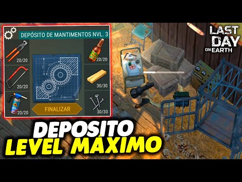 EVOLUIR O DEPOSITO PARA LEVEL MÁXIMO - Last Day On Earth