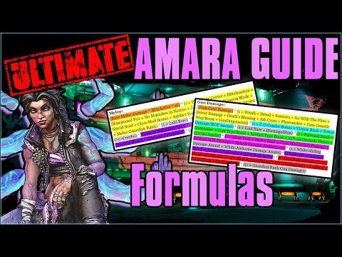 How to Get The MOST Damage out of Amara - ULTIMATE Amara Guide Part 1: Damage Formulas