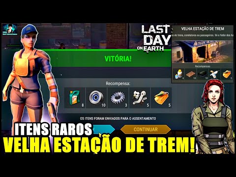 ●NOVO MAPA LIBERADO VELHA ESTAÇÃO DE TREM! EVOLUÇÃO EXPEDIÇÕES NO ASSENTAMENTO 👁 Last Day On Earth