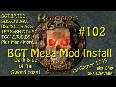 Let's Play Baldur's Gate Trilogy Mega Mod Part 102 - Dark Side
