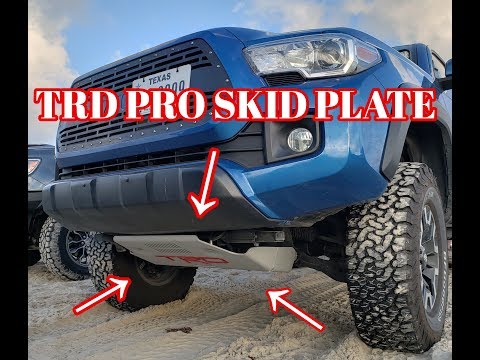 Finally Installed TRD PRO Skid Plate