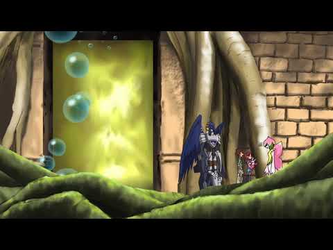 Atarashii Seikai The New World - Digimon Xros Wars