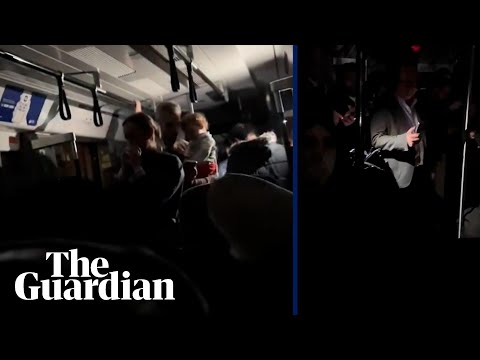 'It's crazy': passengers trapped in dark carriage of broken down london Elizabeth line