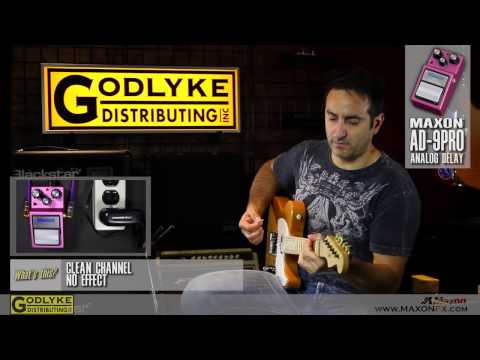 PIMPIN PEDALS' - Maxon AD-9 Pro - Analog Delay