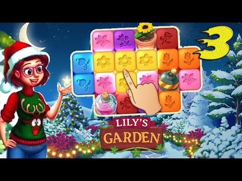 Lily's Garden Christmas Tale Walkthrough Act 3 Complete Level 46 - 61