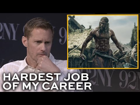 Alexander Skarsgard on why THE NORTHMAN was so challenging