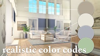 HOW TO color your REALISTIC builds! (lighting + custom colors) | ROBLOX Bloxburg