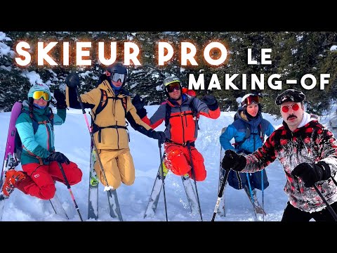 Making-of du clip "Skieur Pro" avec W!NTERACTIVITY