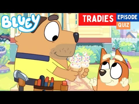 BLUEY - 'Tradies' Episode Quiz ‼️ 🔨 | Disney Jr | ABC Kids