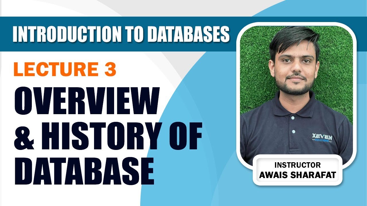 Lecture 3: Overview & History of Database