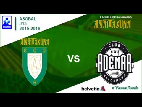 ASOBAL - LIGA - J13 - Helvetia Anaitasuna vs Ademar (2015-2016)