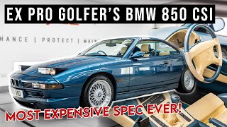 We Detailed The Most Expensive BMW 850CSi Ever!