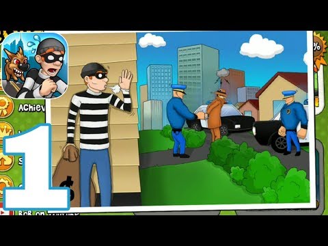 Robbery Bob - Chapter 1- Gameplay Walkthrough PART 1 (iOS, Android)