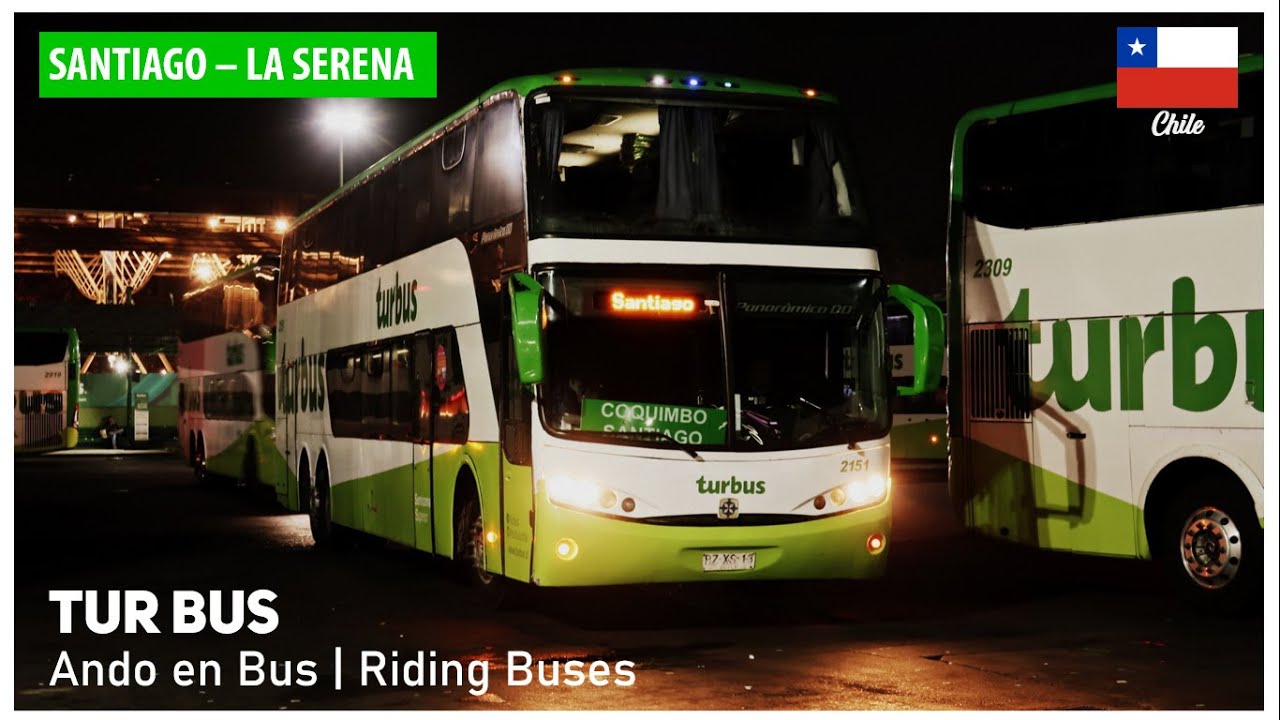 Ando en Bus Retro | Viaje TurBus, Santiago - La Serena en Busscar Panorâmico DD M. Benz