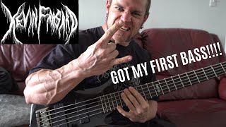 Video thumbnail for MY FIRST BASS!!!!  Unboxing ESP LTD F-415FM by Kevin Frasard