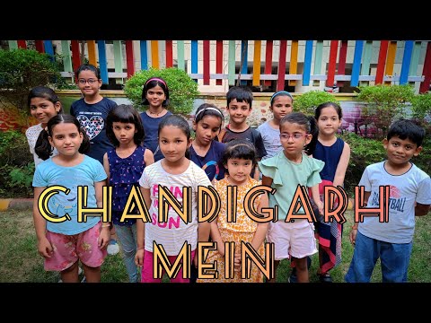 // Chandigarh Mein // Kalik mahil choreography // kids Bach //