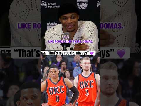 Russ & Sabonis reunited 🤝