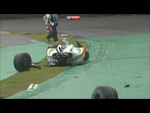 【Crash Hotspot】Interlagos Turn 1 Crash Compilation