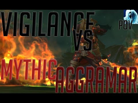 Vigilance - First Mythic Aggramar Kill (Holy Priest POV)