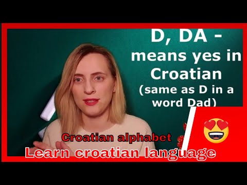 Croatian alphabet |Learn Croatian language
