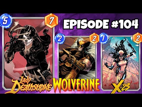 Marvel Snap Daily Replay Episode 104 - Lady Deathstrike & Destroy Deck