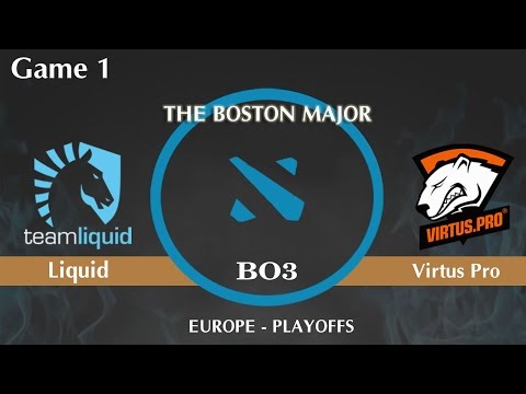 Liquid vs Virtus pro Highlights Game 1, The Boston Major 2016 - EU Playoffs Day 1