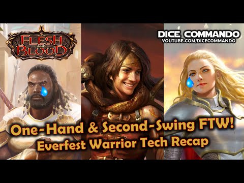 Flesh and Blood TCG | Go Again! Ep171 -  Everfest Warrior Tech Recap