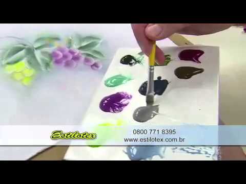 Ateliê na TV - Estilotex - Pintura em tecido - Luis Moreira
