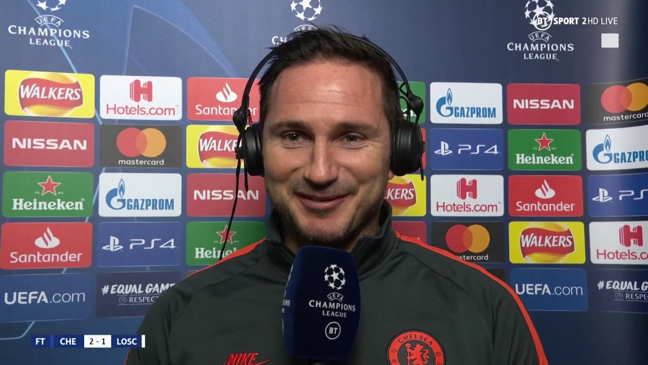 Frank Lampard hints at strengthening attacking areas with Chelsea progressing in Champions League - YouTube