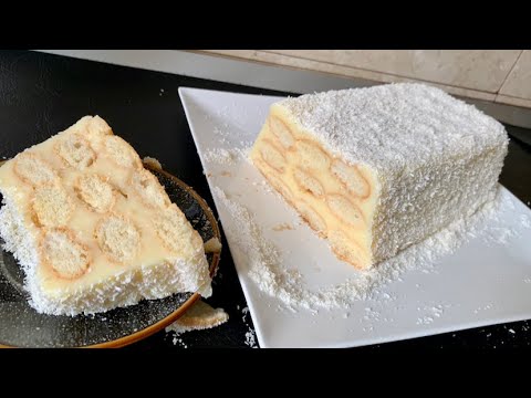 Prajitura Raffaello 👉 fără coacere | in doar 10 minute faci o prajitura CREMOASĂ și DELICIOASA 😋