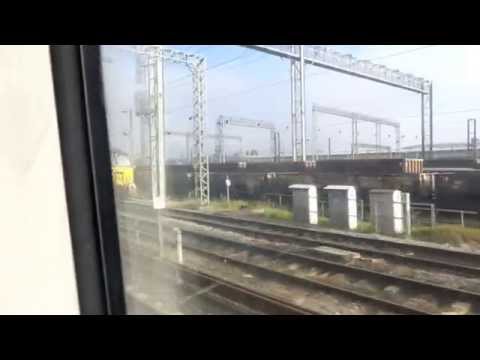 DRS Class 57 312 & Class 375 307 at Wembley Yard.