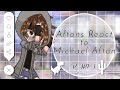 Gacha FNaF Aftons React To Michael Afton Afton Family Skit And Angst Glammike Au FULL VID