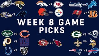 Week 8 NFL Game Picks | NFL